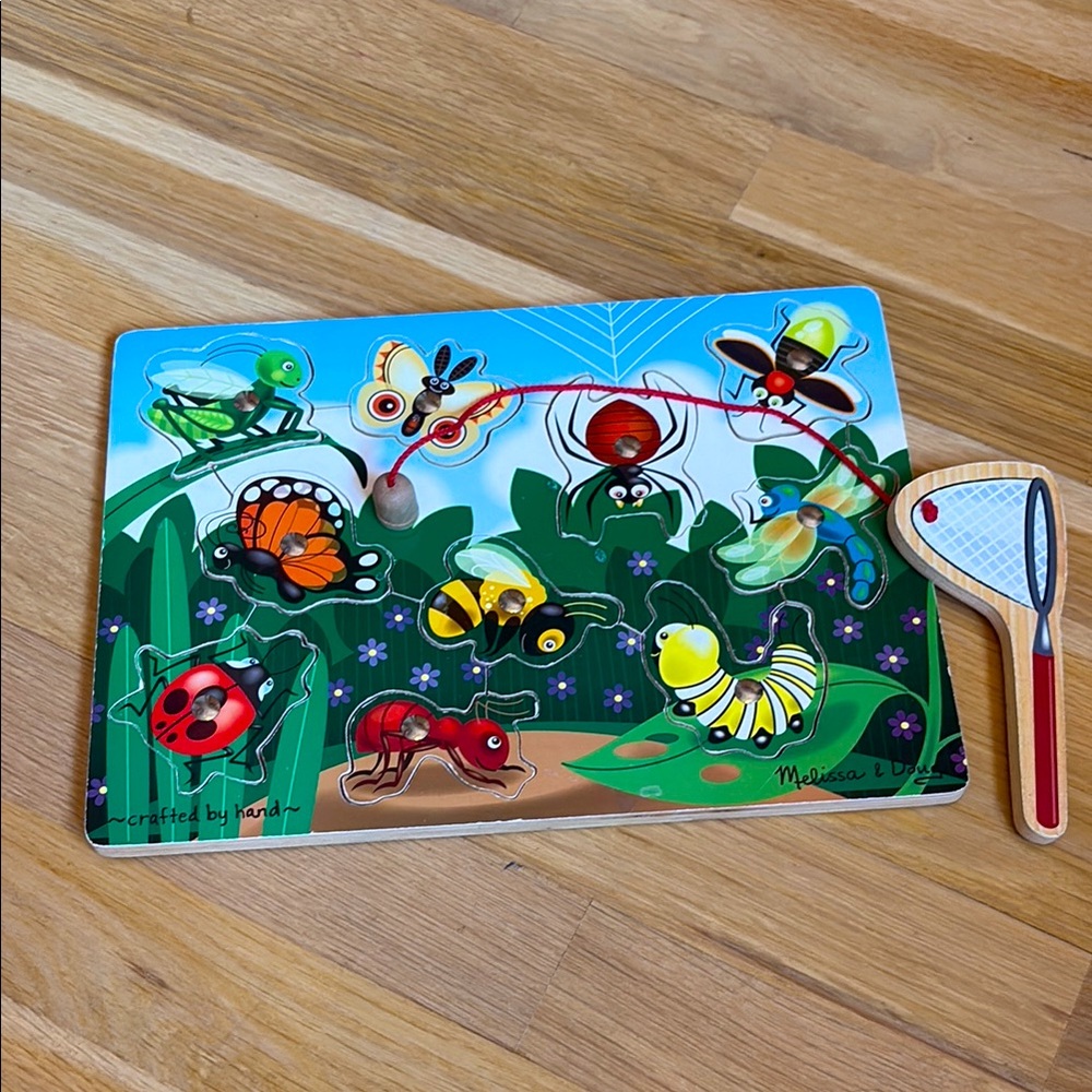 2 Melissa & Doug Wooden Puzzles 🧩